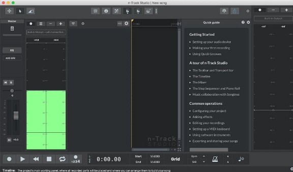 n-Track Studio 9 中文手机版 v9.1.8 Mac专业录音和音频编辑软件破解版