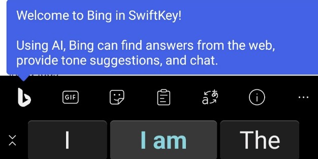 SwiftKey输入法安卓版升级，微软允许移动和隐藏必应按钮
